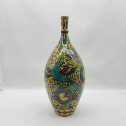 Ceramic Bird Bottle Neck Vase