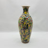 Ceramic Flower Bottle Neck Vase - HighTouch 