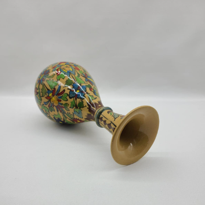 Ceramic Flower Round Vase - HighTouch 