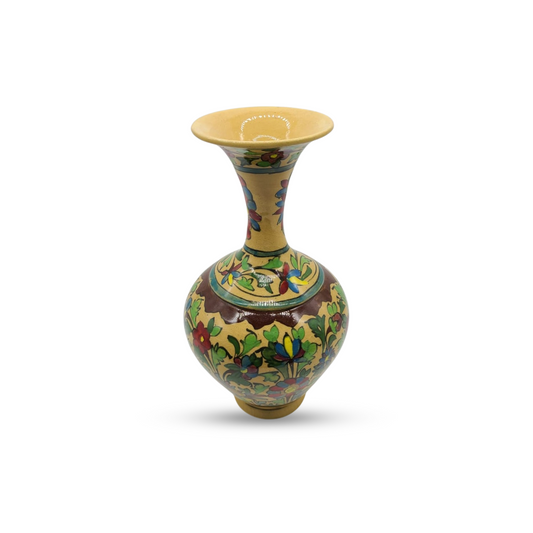 Ceramic Flower Glazed Vase