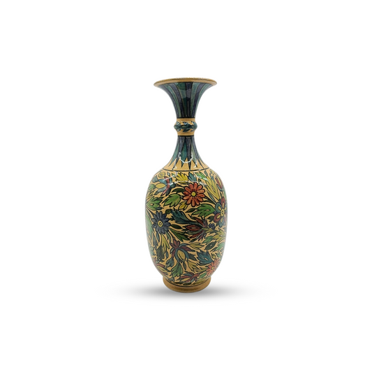 Ceramic Flower Gourd Vase