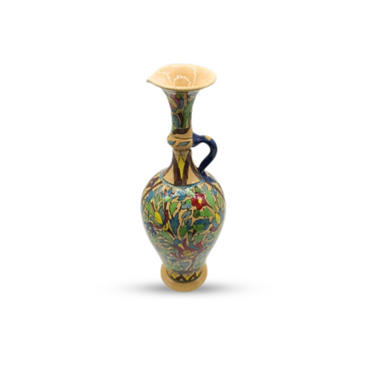 Ceramic Flower Handle Vase