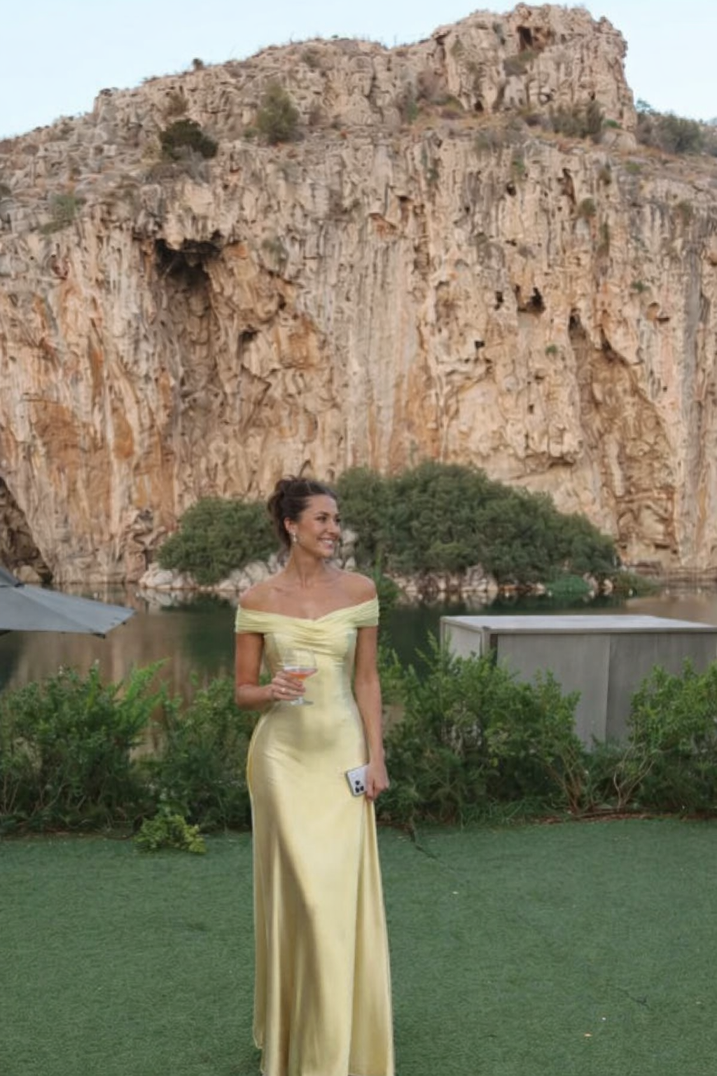 Off Shoulder Maxi Dress Elegant Floor Length Gown For Summer Events