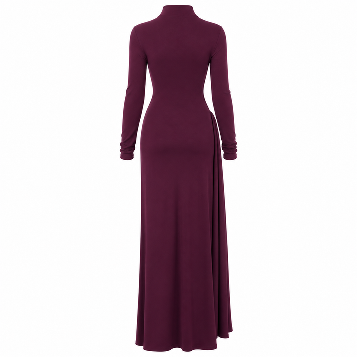 Wisk | Long Sleeve Draped Maxi Dress