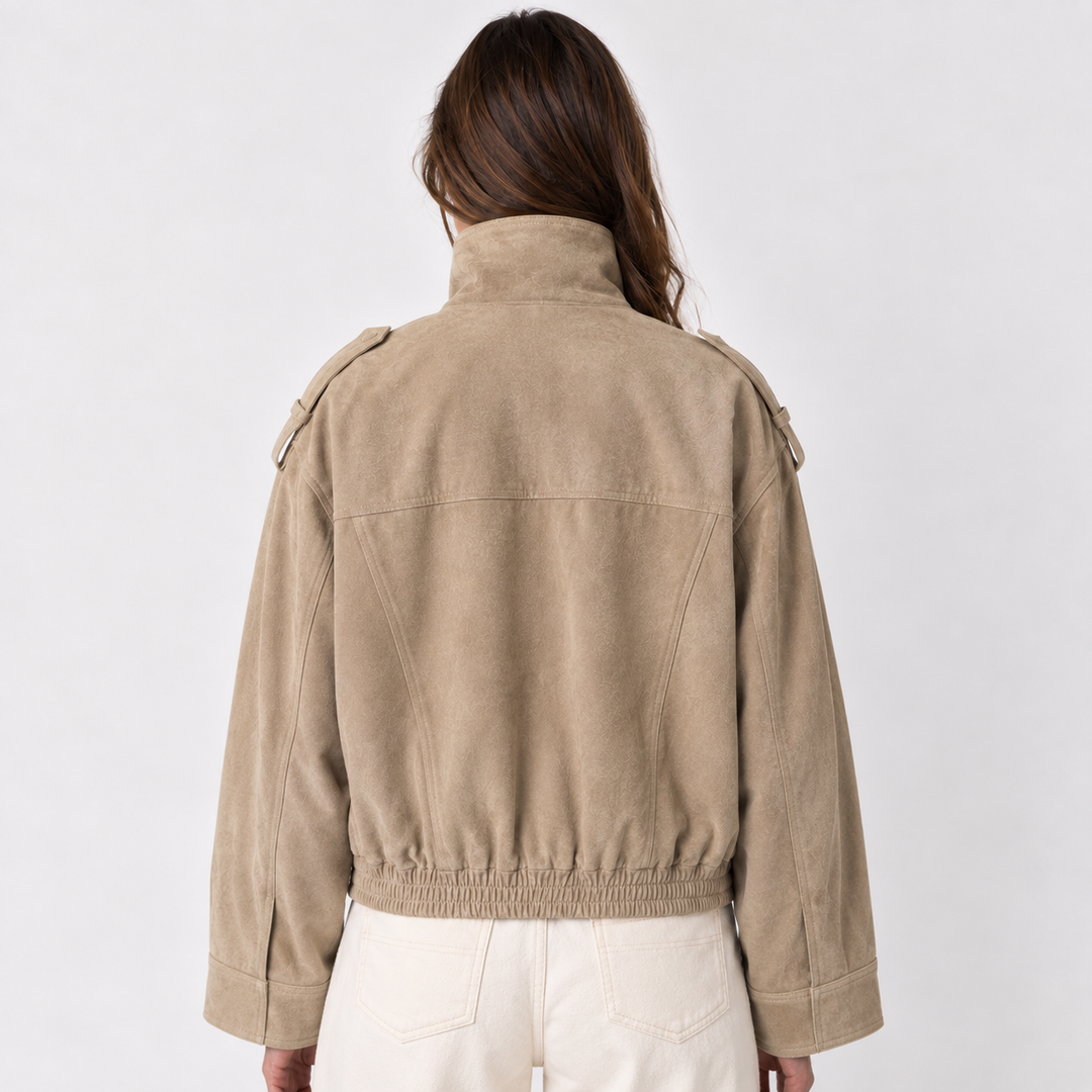 Flight | Suede Oversized Field Jacket