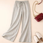 Cherry| Relaxed Drawstring Pants
