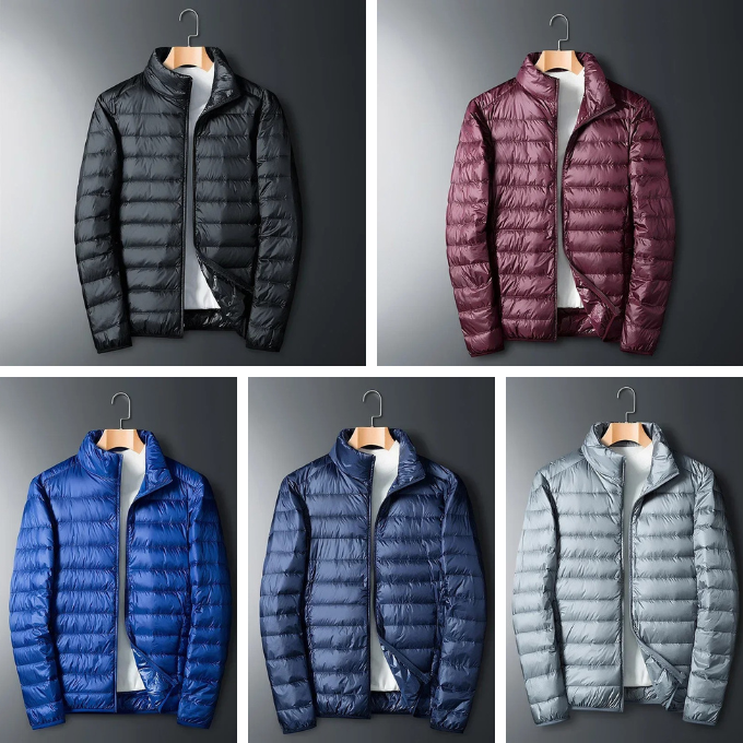 Insulated Jacket – Lightweight Water-Resistant Warmth