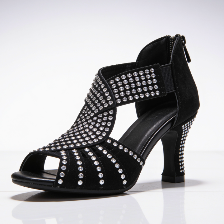 Women's Chelsea Lake Rhinestone Heels – Cushioned