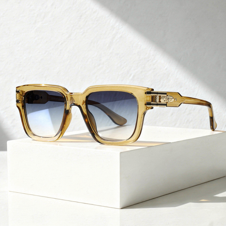Men's UV400 Oversized Square Sunglasses – Gradient