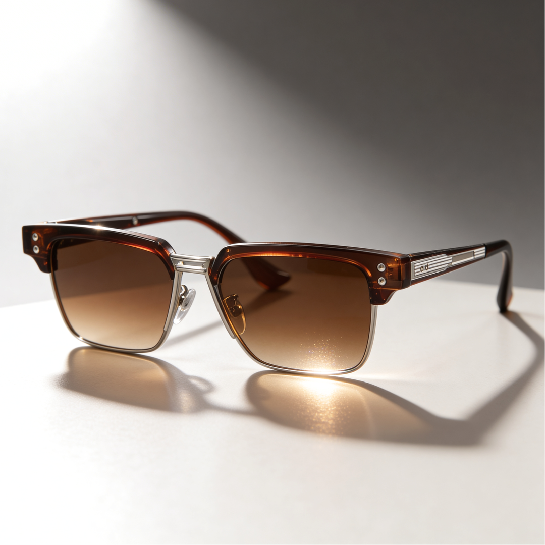 UV400 Square Sunglasses – Retro Lightweight Frame