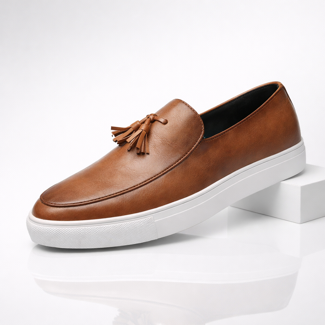 Men's Tuscan Elegance Slip-Ons – Italian Leather Loafers