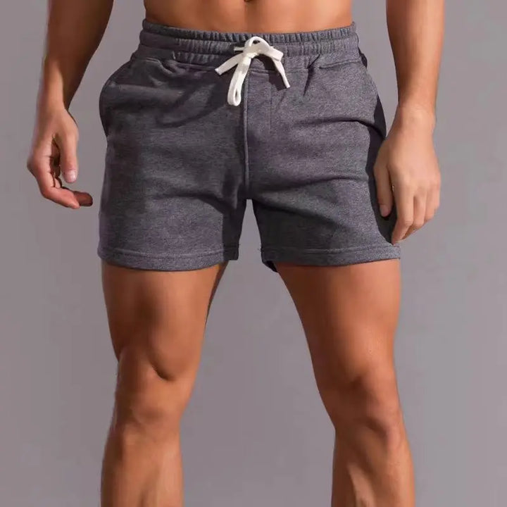 Men's Cotton Fitness Shorts - Breathable Workout & Gym Sweatshorts