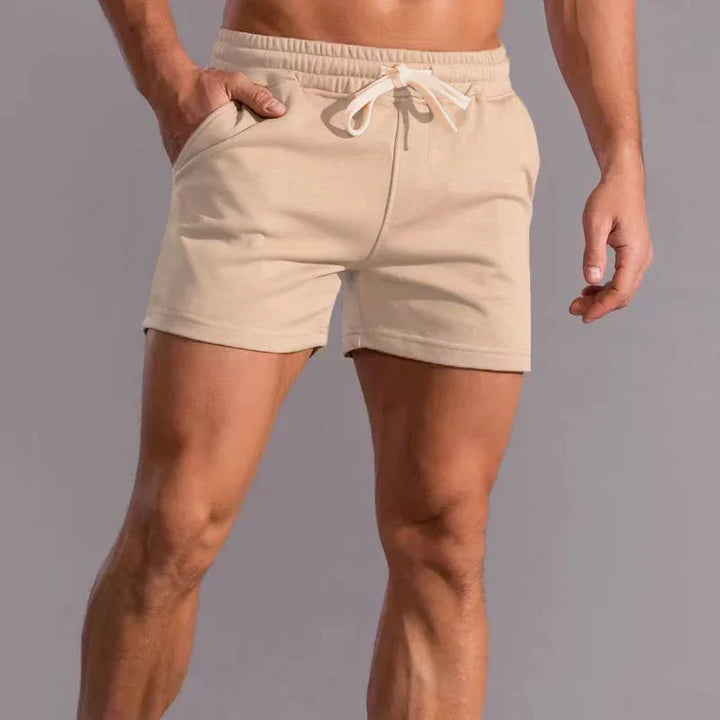 Men's Cotton Fitness Shorts - Breathable Workout & Gym Sweatshorts