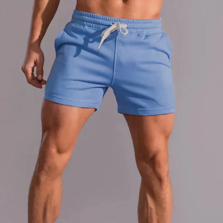 Men's Cotton Fitness Shorts - Breathable Workout & Gym Sweatshorts