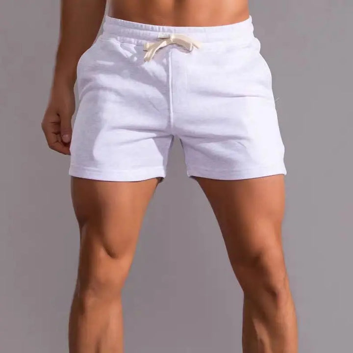 Men's Cotton Fitness Shorts - Breathable Workout & Gym Sweatshorts