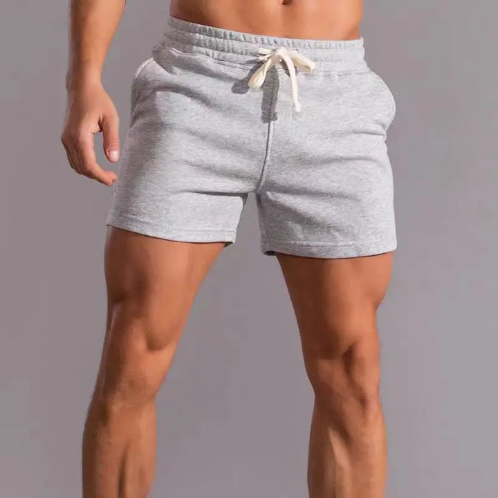 Men's Cotton Fitness Shorts - Breathable Workout & Gym Sweatshorts