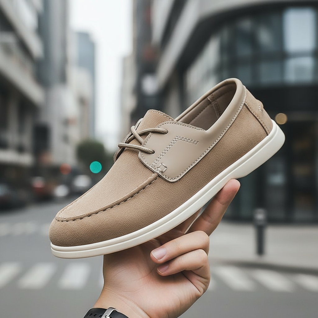 Men's Casual Canvas Slip-On Loafers