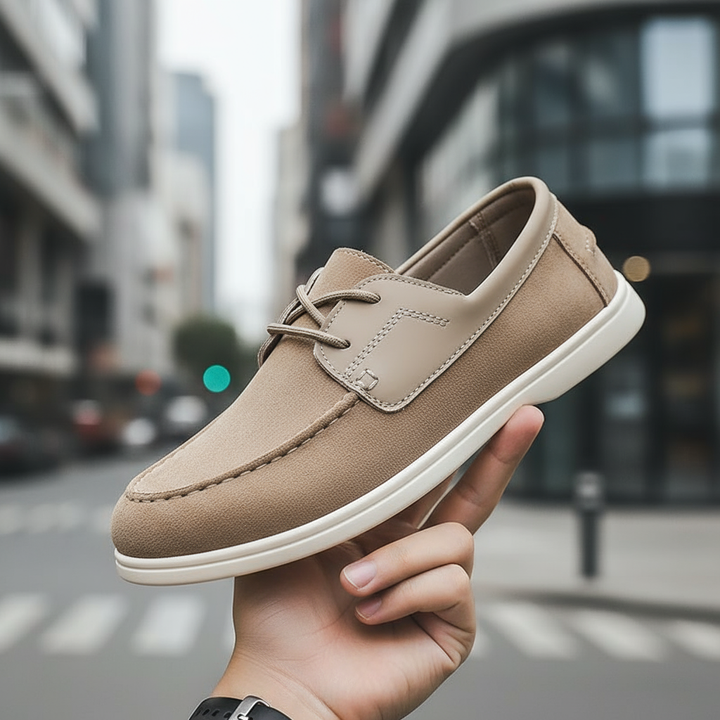Men's Casual Canvas Slip-On Loafers