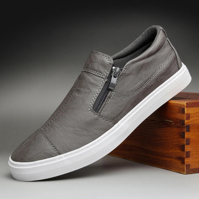 Men’s Zip Sneakers – Casual Comfort & Easy Wear