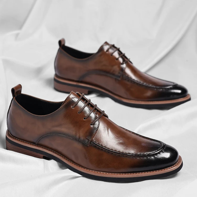 Men’s Oxford Dress Shoes – Polished Leather Style