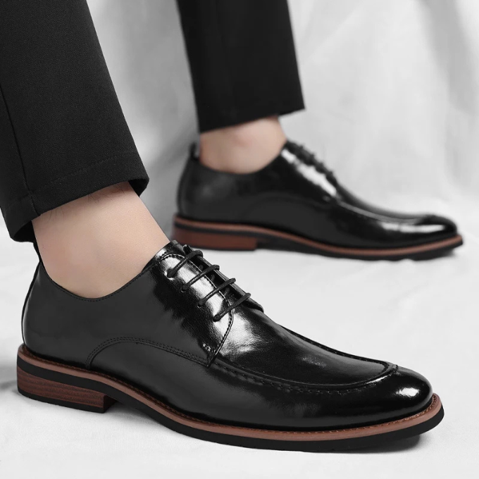 Men’s Oxford Dress Shoes – Polished Leather Style