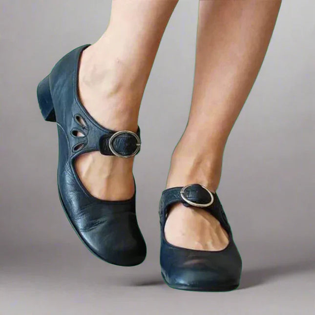 Denisa™ – Women's Orthopaedic Leather Sandals