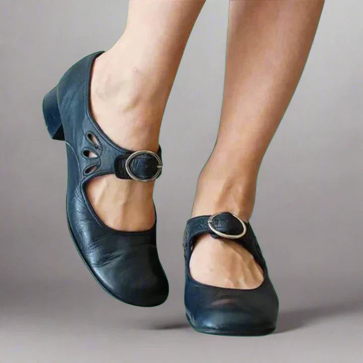Denisa – Women's Orthopaedic Leather Sandals-HighTouch