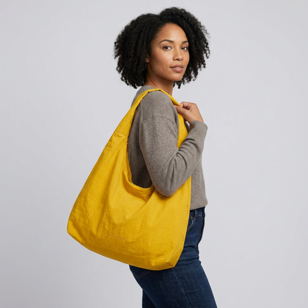Clara Nylon Hobo Bag - Multi-Pocket Everyday Carry