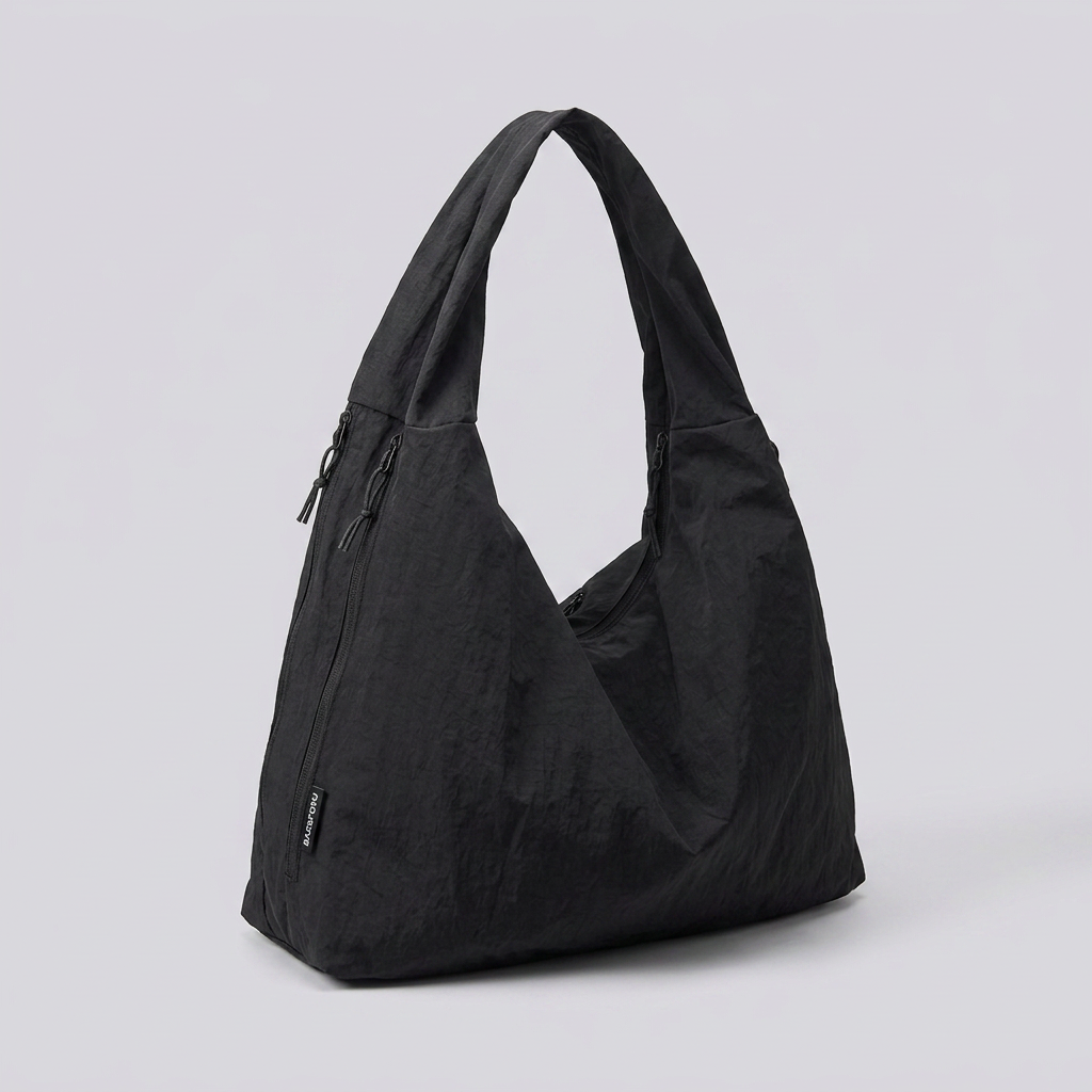 Clara Nylon Hobo Bag - Multi-Pocket Everyday Carry