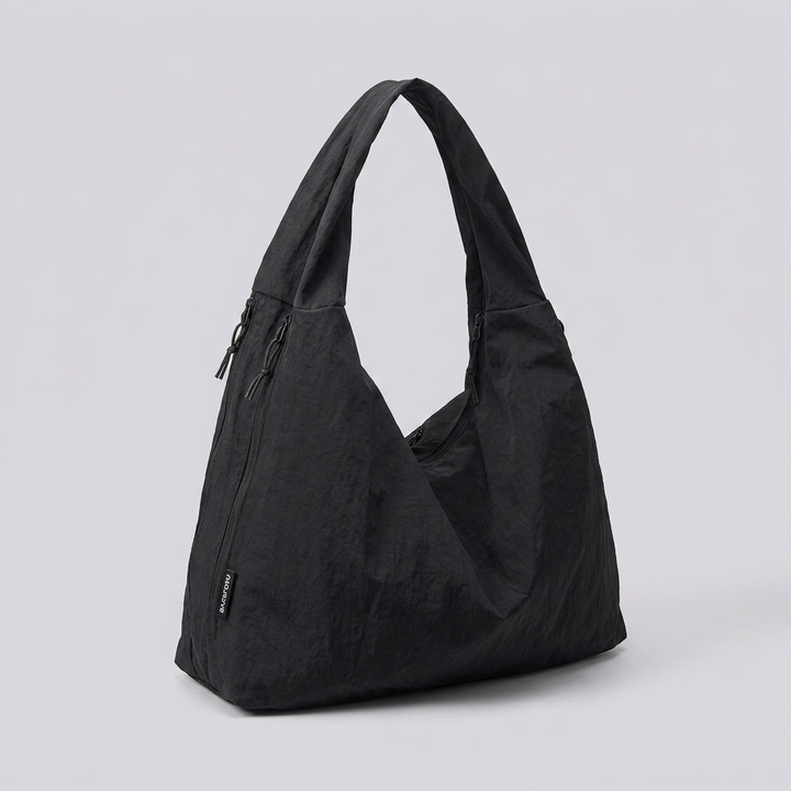 Clara Nylon Hobo Bag - Multi-Pocket Everyday Carry