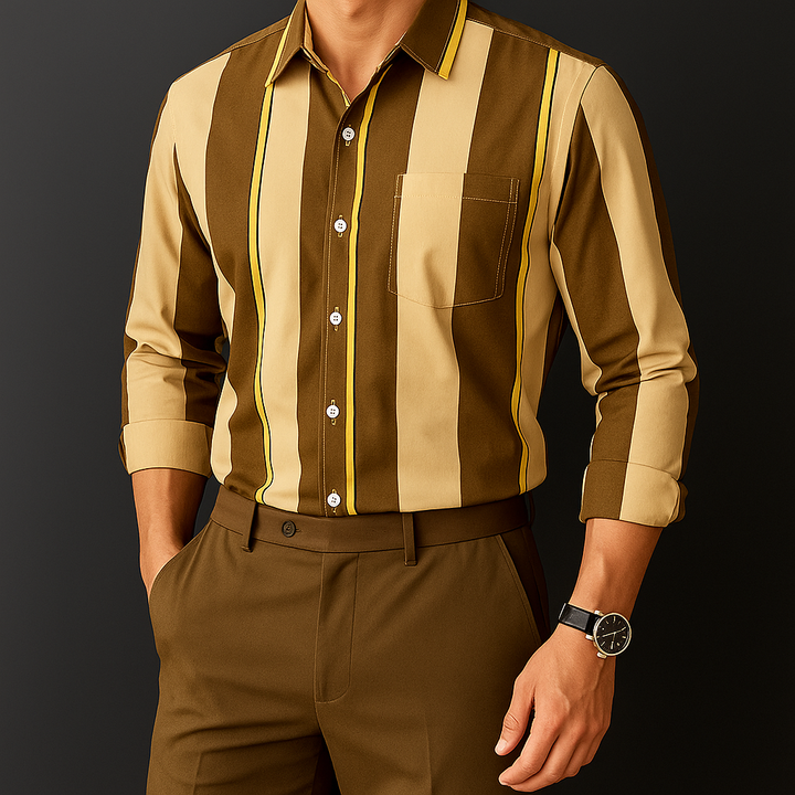 Simon's | Stylish Cotton Shirt