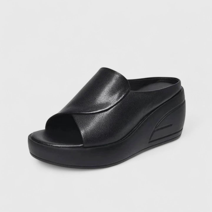 Women's Celionette Orthopedic Wedge Sandals – Comfort Arch-Support Low-Wedge Dress Sandals
