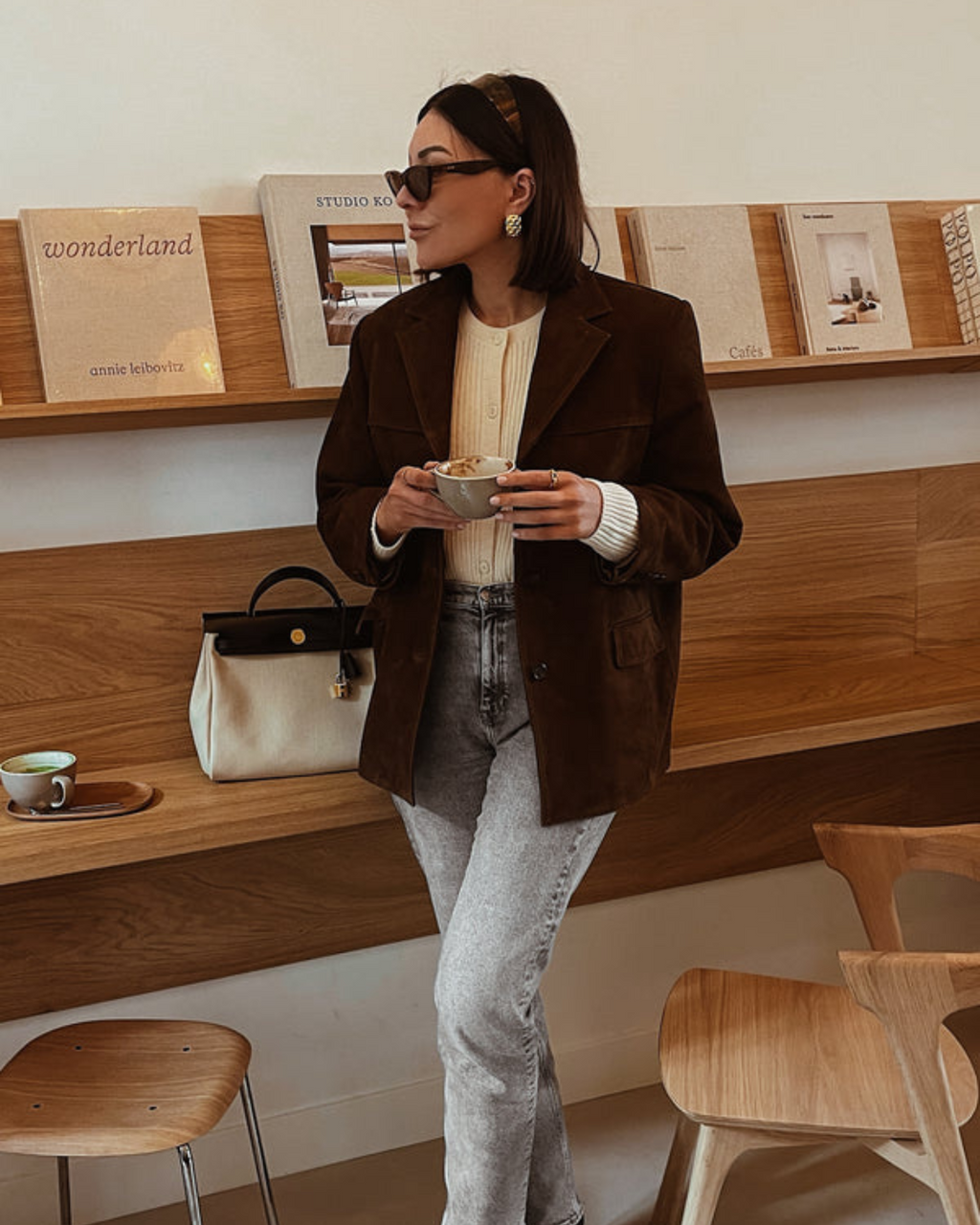 Alexa Luxe Suede Blazer Exclusive