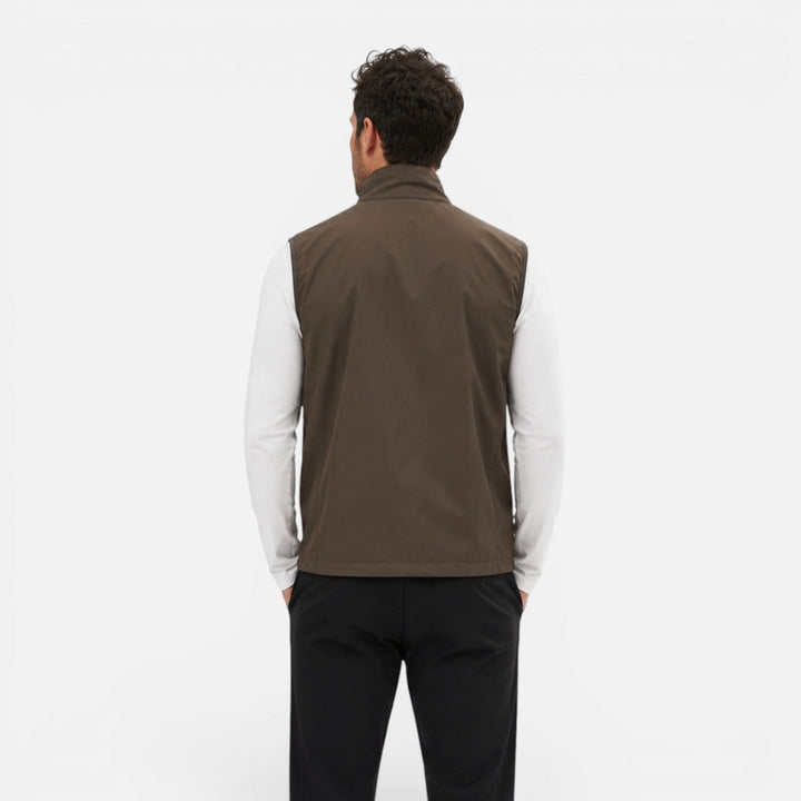 Men's Lightweight Softshell Gilet Full Zip Outdoor Vest