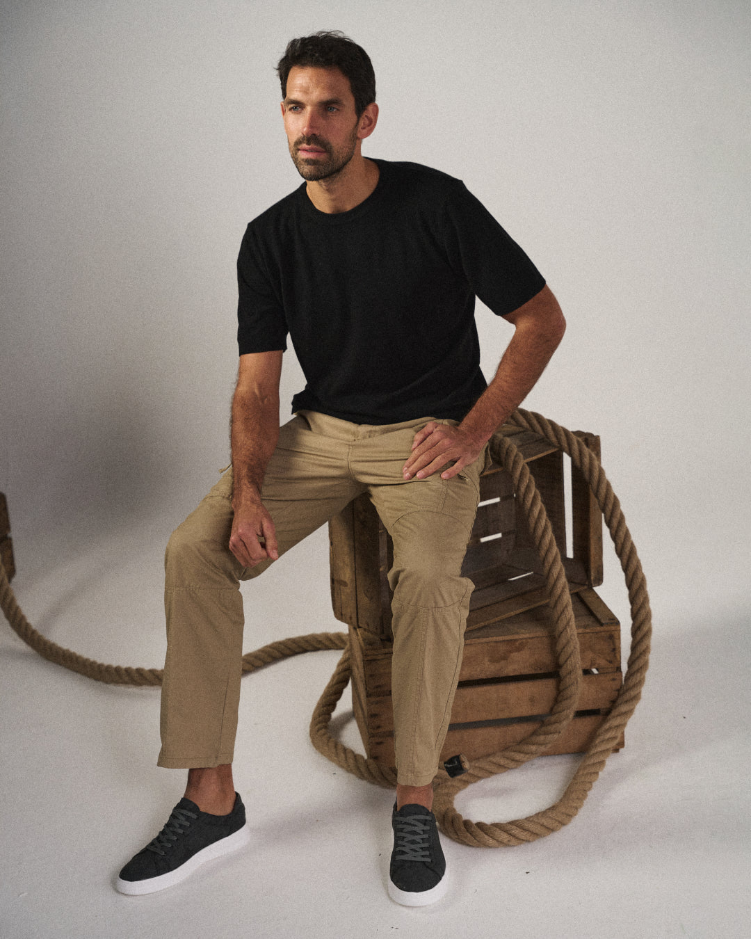 Men's Cargo Pants – Relaxed Fit Organic Cotton