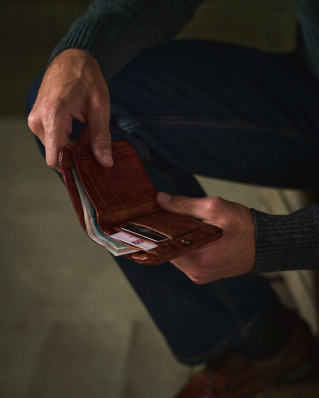 Men's Full-Grain Leather Wallet – Flintfold