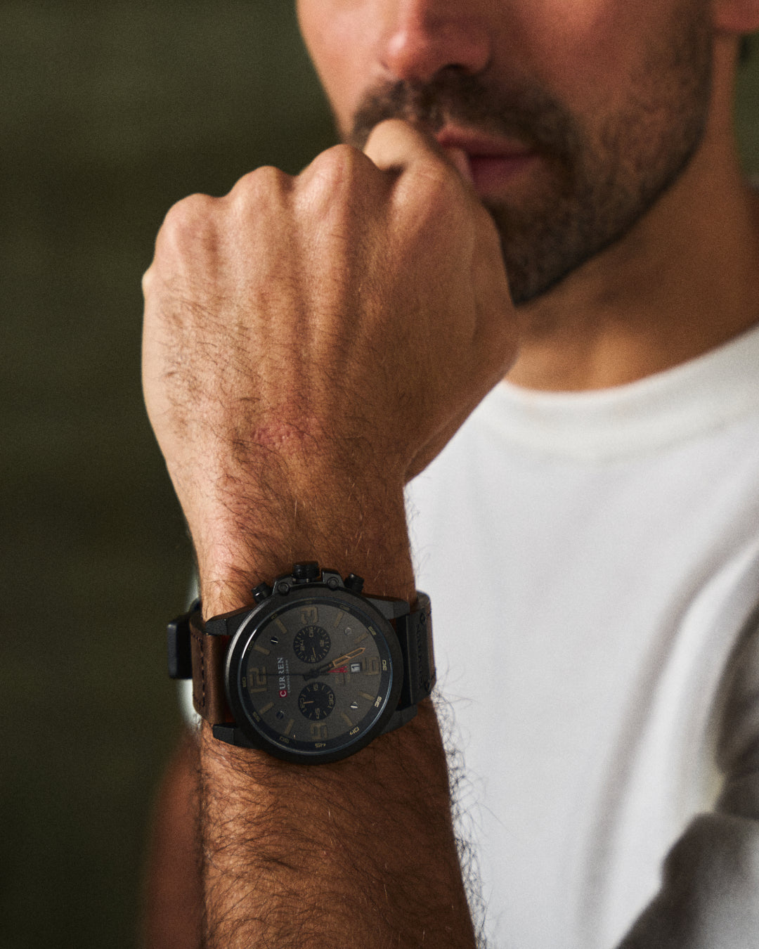 The Hudson Classic Wristwatch - Timeless Stainless Steel Dress Watch