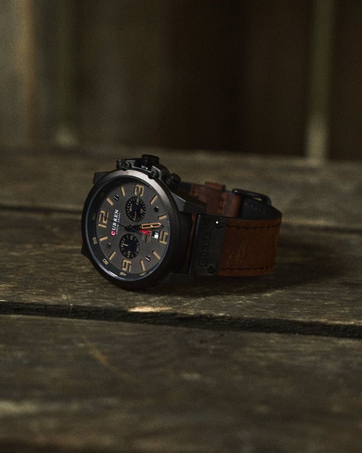 The Hudson Classic Wristwatch - Timeless Stainless Steel Dress Watch