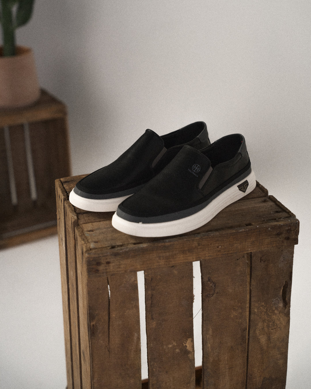 Men’s Full-Grain Leather Slip-On Shoes