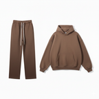 Men’s Plush Hoodie & Wide Leg Joggers