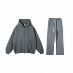 Women’s Luxe 2‑Piece Loose Fleece Hoodie & Jogger Set-HighTouch