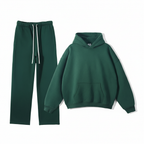 Men’s Plush Hoodie & Wide Leg Joggers