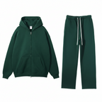 Women’s Luxe 2‑Piece Loose Fleece Hoodie & Jogger Set-HighTouch