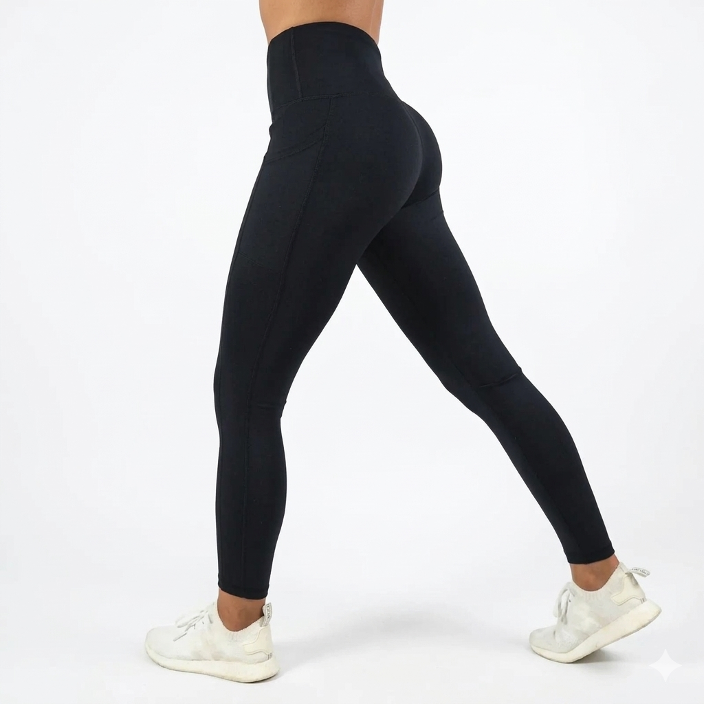 Yoga Fitness Women Leggings – High Waist Tights with Pockets-HighTouch