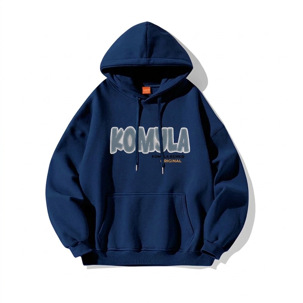 Loose Oversize Cotton Hoodie – Draped Casual Style for Spring & Autumn