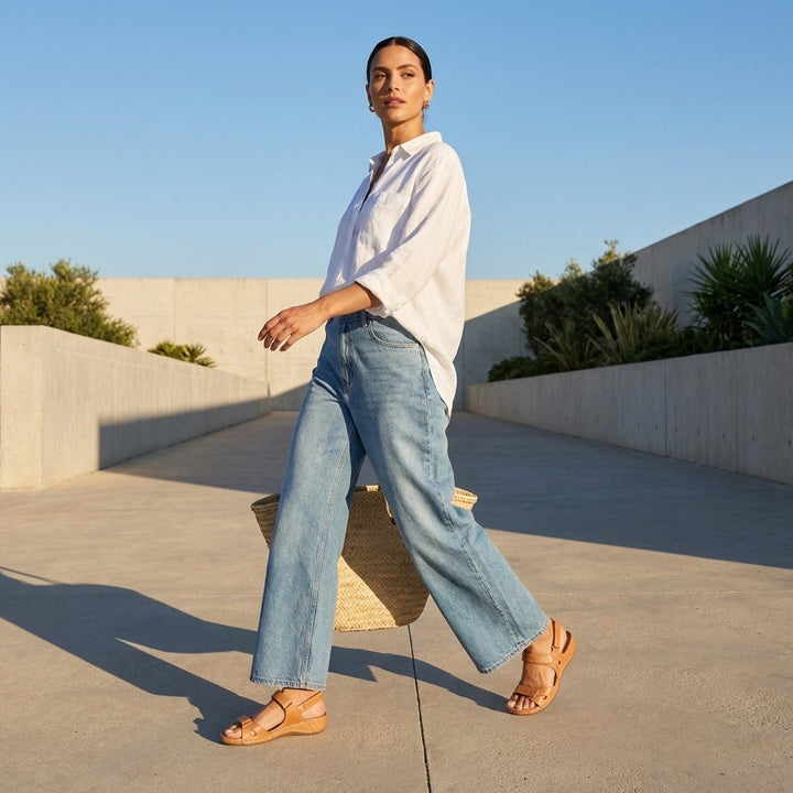 Women's Orthopedic Walking Sandals - Arch Support Comfort Shoes