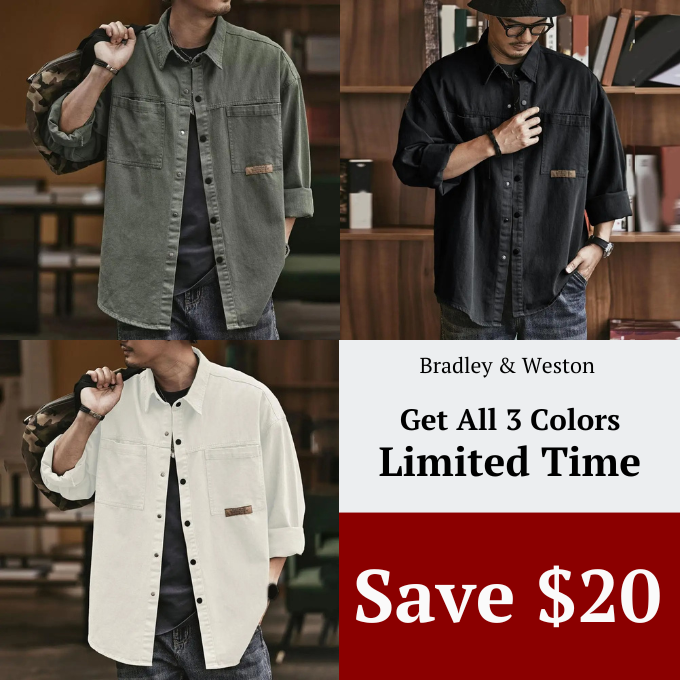 Men's Vintage Shirt – Casual Everyday Style