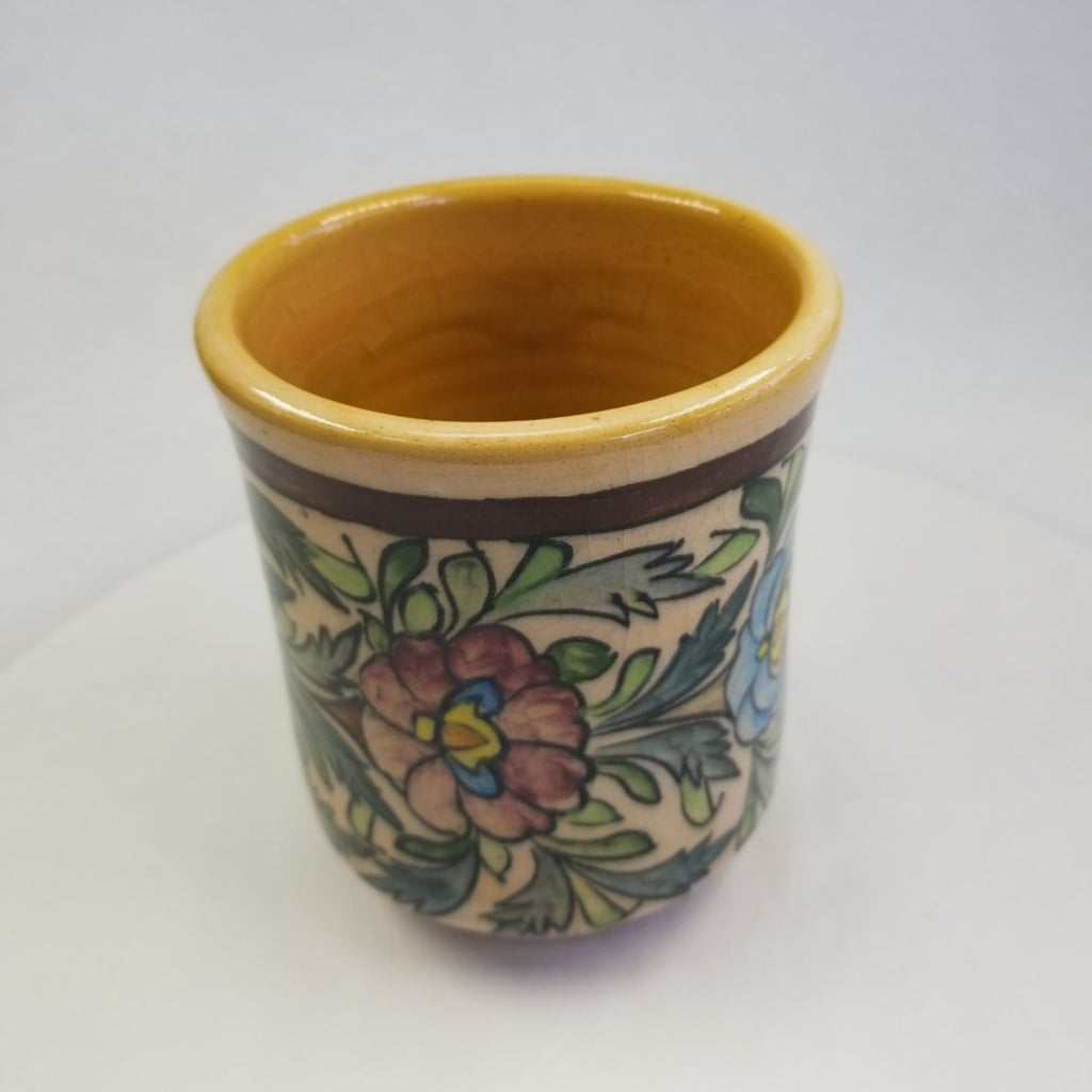 Glazed Colorful Mug Vase - HighTouch 