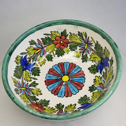 Glazed Flower Salad Bowl