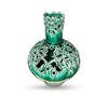 Glazed Green Flower Pot